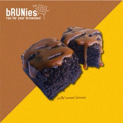 Salted Caramel Brownie by bRUNies
