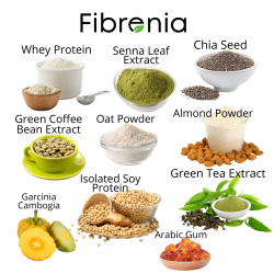 FIBRENIA MEAL REPLACEMENT - ALMOND CHOCOLATE