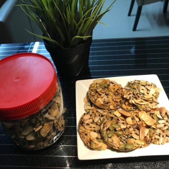 Caramel Florentine Cookies